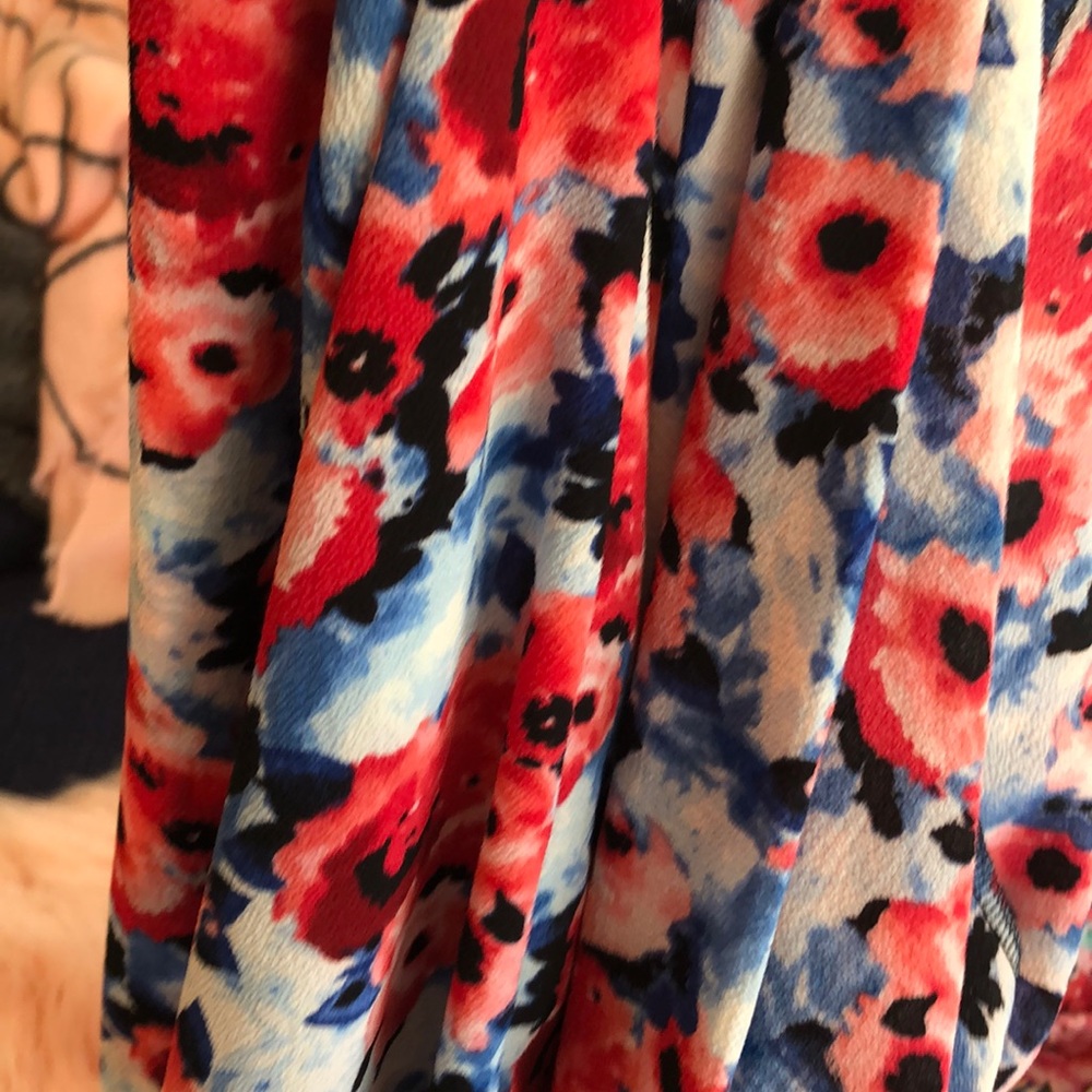 Red and blue kimono - Picture 6 of 6